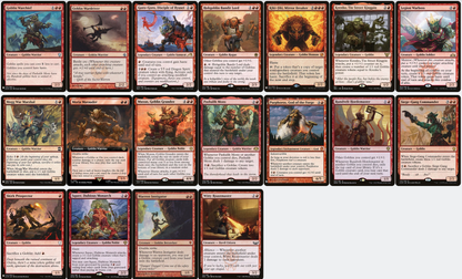 Krenko, Mob Boss ELITE Goblin Tribal Tokens MTG Custom Commander Deck CommanderComplete Krenko, Mob Boss ELITE Goblin Tribal Tokens MTG Custom Commander Deck CommanderComplete