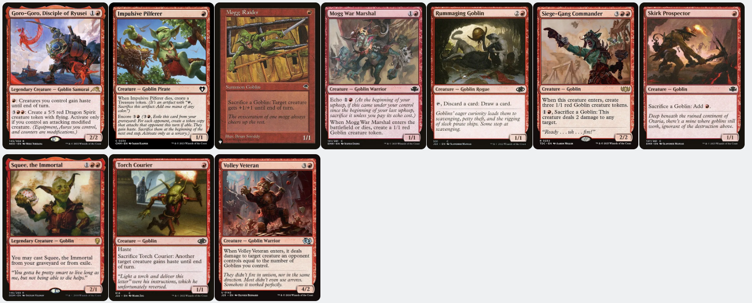 Krenko, Mob Boss Goblin Tribal Tokens Magic MTG Commander Deck –  CommanderComplete