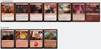 Krenko, Mob Boss Goblin Tribal Tokens Magic MTG Commander Deck