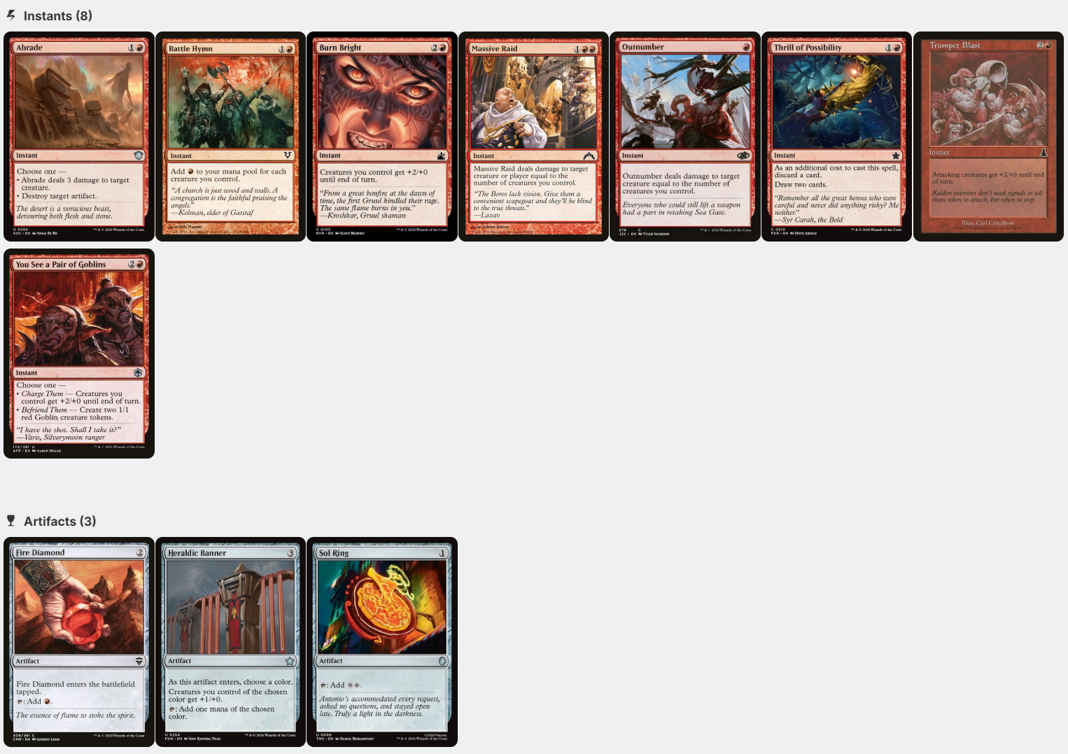 Krenko, Mob Boss Goblin Tribal Tokens Magic MTG Commander Deck CommanderComplete Krenko, Mob Boss Goblin Tribal Tokens Magic MTG Commander Deck CommanderComplete