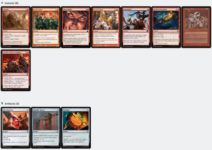 Krenko, Mob Boss Goblin Tribal Tokens Magic MTG Commander Deck
