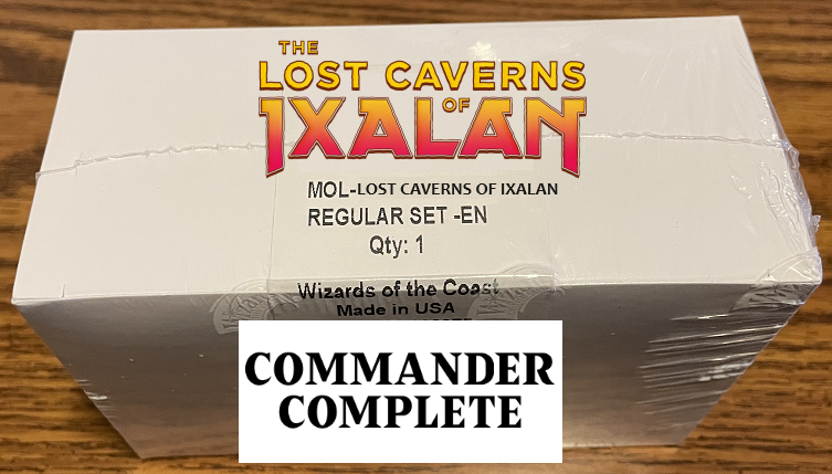 THE LOST CAVERNS OF IXALAN Complete Full Set Sealed Magic: the Gathering MTG LCI