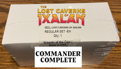 THE LOST CAVERNS OF IXALAN Complete Full Set Sealed Magic: the Gathering MTG LCI