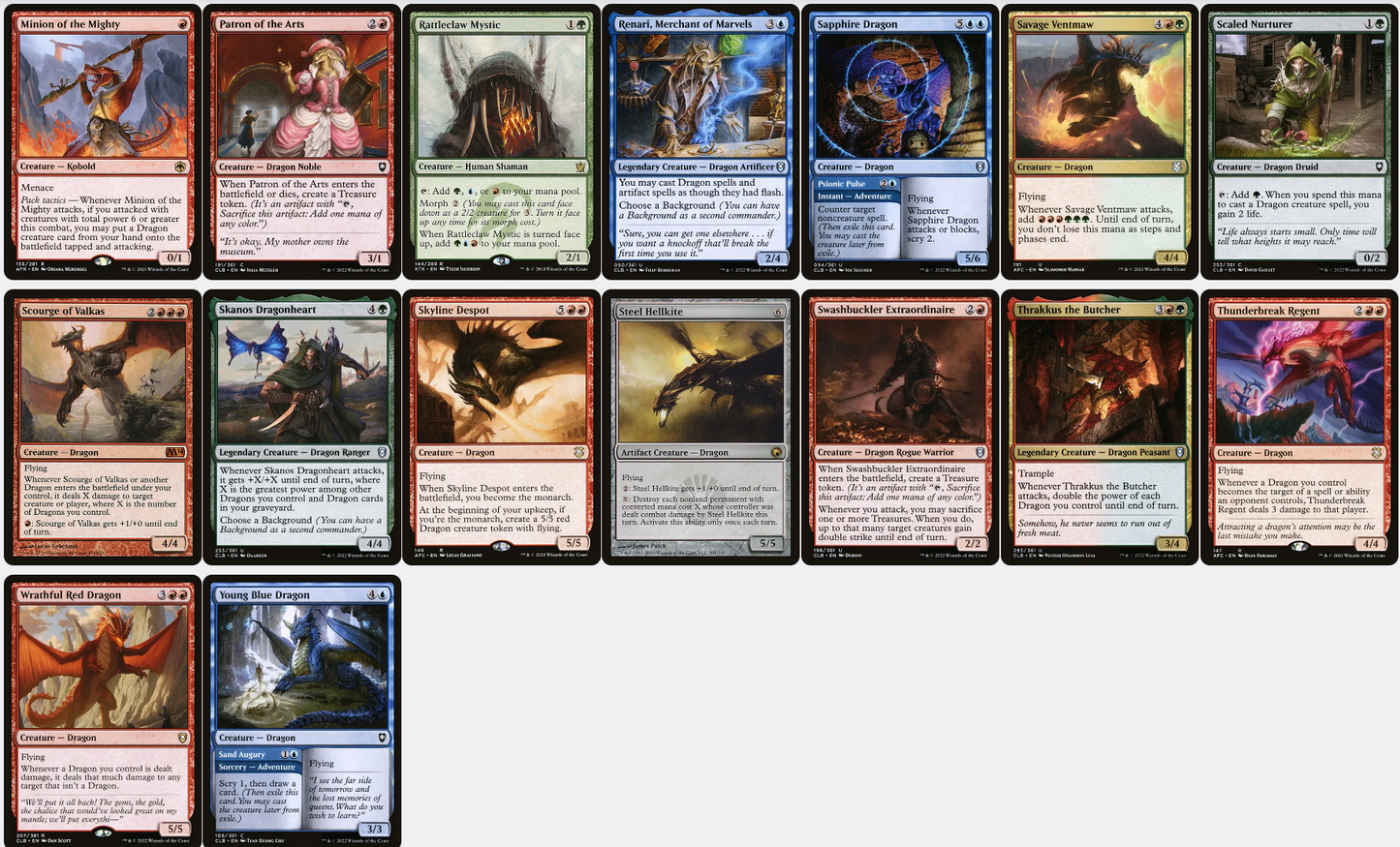 mtg miirym commander deck Miirym, Sentinel Wyrm