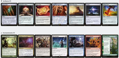 Najeela, Blade Blossom WARRIORS FIVE-COLOR Magic Mtg Custom Commander Deck