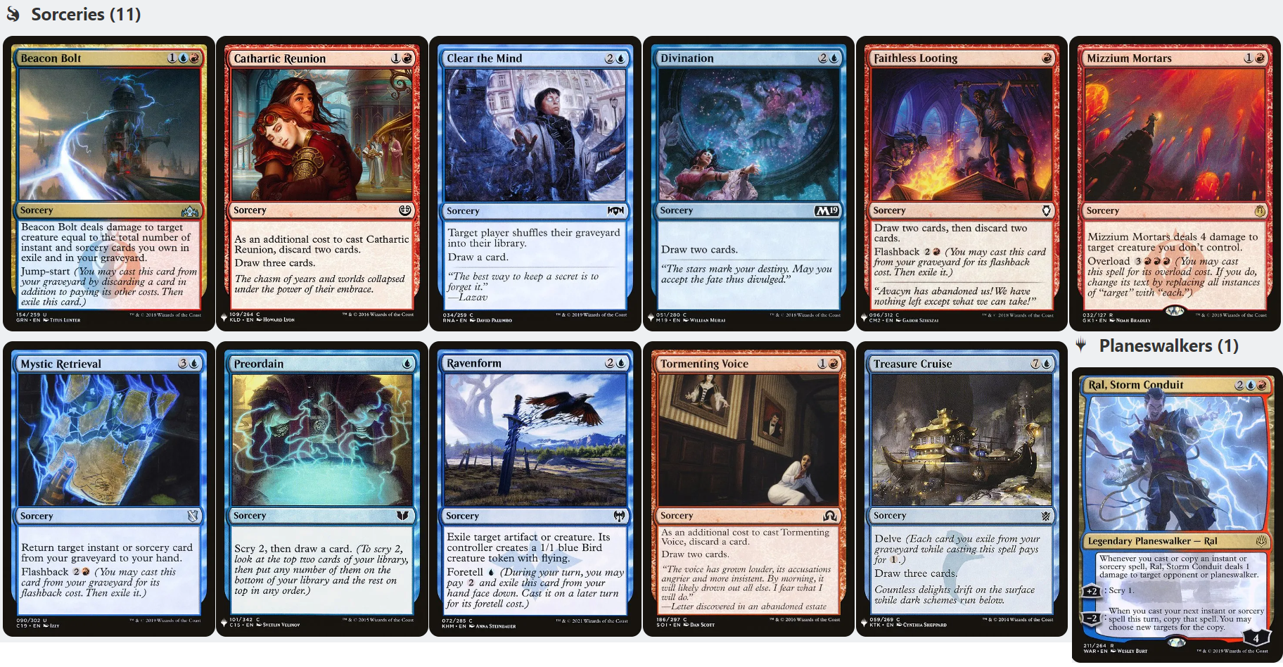 Niv-Mizzet, Parun CARD DRAW INSTANT SORCERY Spells Magic MTG Custom Co CommanderComplete Niv-Mizzet, Parun CARD DRAW INSTANT SORCERY Spells Magic MTG Custom Co CommanderComplete