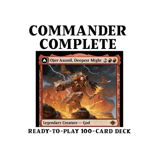 Ojer Axonil, Deepest Might BURN NONCOMBAT DAMAGE Magic MTG Custom Commander Deck