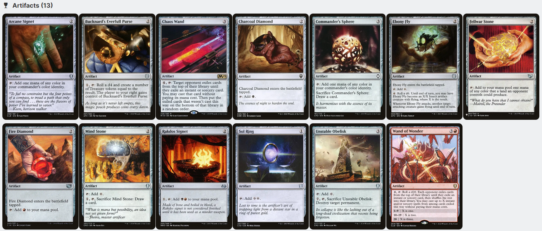 Prosper, Tome-Bound TREASURE Cards from EXILE Magic MTG Custom Commander Deck Prosper, Tome-Bound TREASURE Cards from EXILE Magic MTG Custom Commander Deck