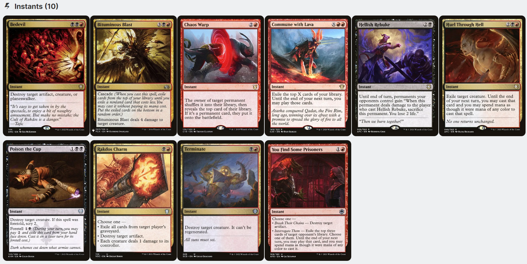 Prosper, Tome-Bound TREASURE Cards from EXILE Magic MTG Custom Command CommanderComplete Prosper, Tome-Bound TREASURE Cards from EXILE Magic MTG Custom Command CommanderComplete