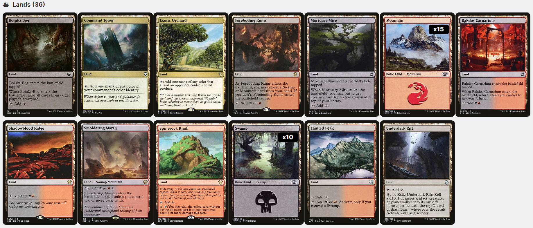 Prosper, Tome-Bound TREASURE Cards from EXILE Magic MTG Custom Command CommanderComplete Prosper, Tome-Bound TREASURE Cards from EXILE Magic MTG Custom Command CommanderComplete