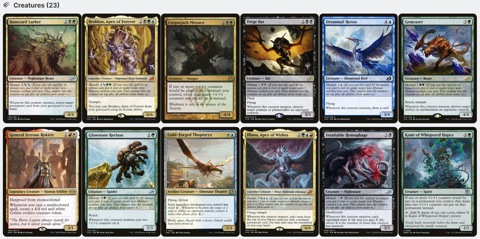 Ramos, Dragon Engine GOLD SPELLS MUTATE 5c Magic Mtg Custom Commander CommanderComplete Ramos, Dragon Engine GOLD SPELLS MUTATE 5c Magic Mtg Custom Commander CommanderComplete