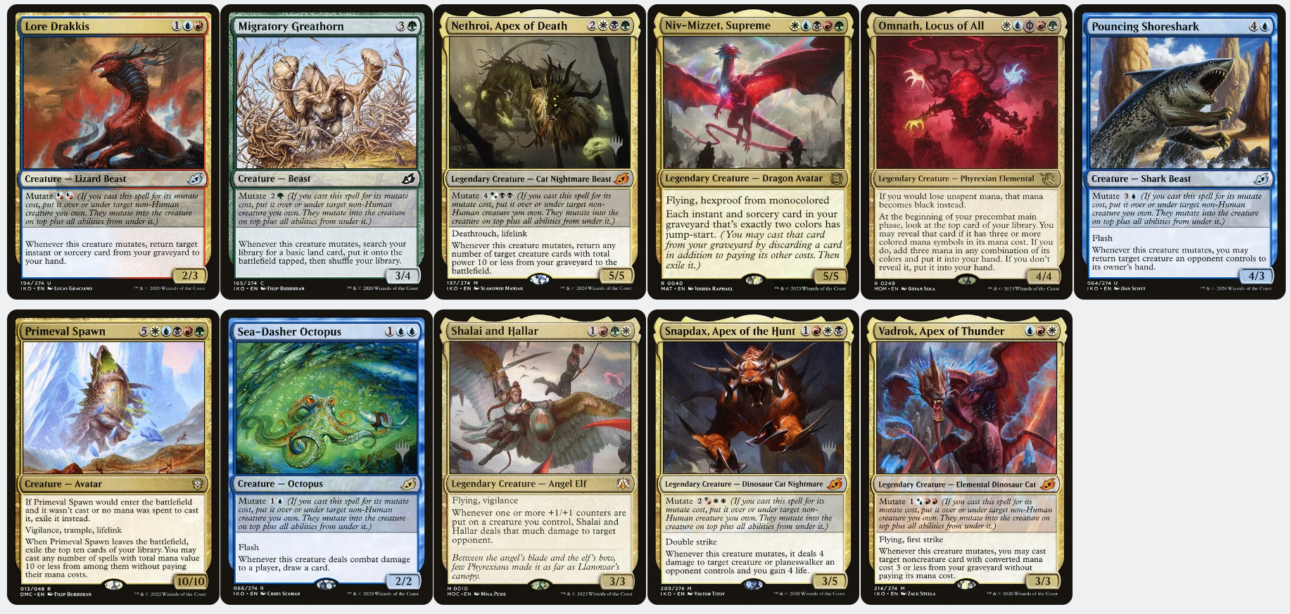 Ramos, Dragon Engine GOLD SPELLS MUTATE 5c Magic Mtg Custom Commander CommanderComplete Ramos, Dragon Engine GOLD SPELLS MUTATE 5c Magic Mtg Custom Commander CommanderComplete