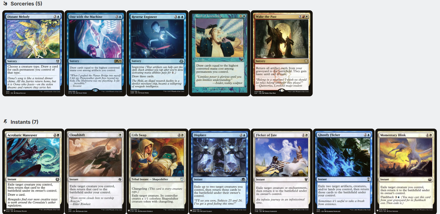 Reaper King Scarecrow Tribal Five-Color Magic MTG Commander Deck