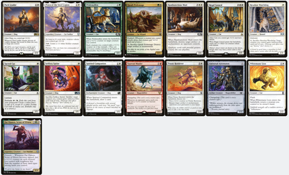 Rin and Seri, Inseparable Cats and Dogs Tribal Tokens Magic MTG Commander Deck