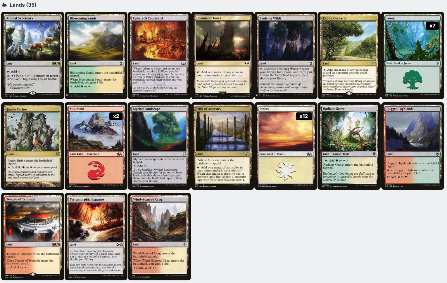 Rin and Seri, Inseparable Cats and Dogs Tribal Tokens Magic MTG Comman CommanderComplete Rin and Seri, Inseparable Cats and Dogs Tribal Tokens Magic MTG Comman CommanderComplete
