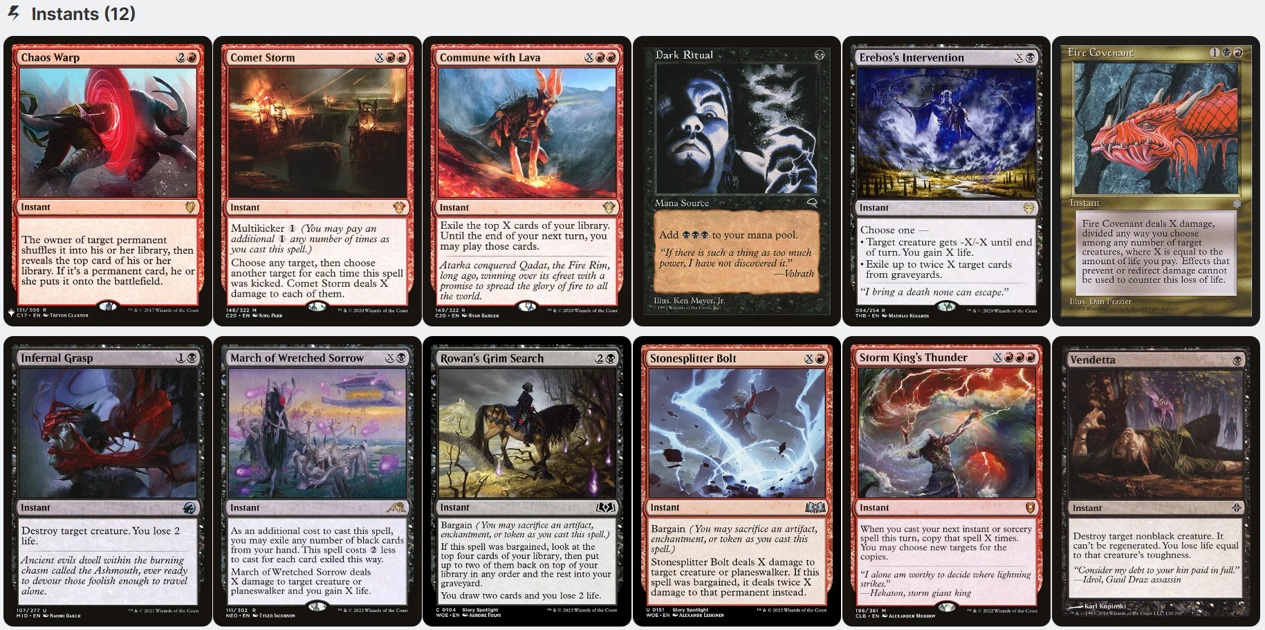 Rowan, Scion of War ELITE X-SPELLS LIFE LOSS GAIN Magic MTG Custom Commander Deck Rowan, Scion of War ELITE X-SPELLS LIFE LOSS GAIN Magic MTG Custom Commander Deck