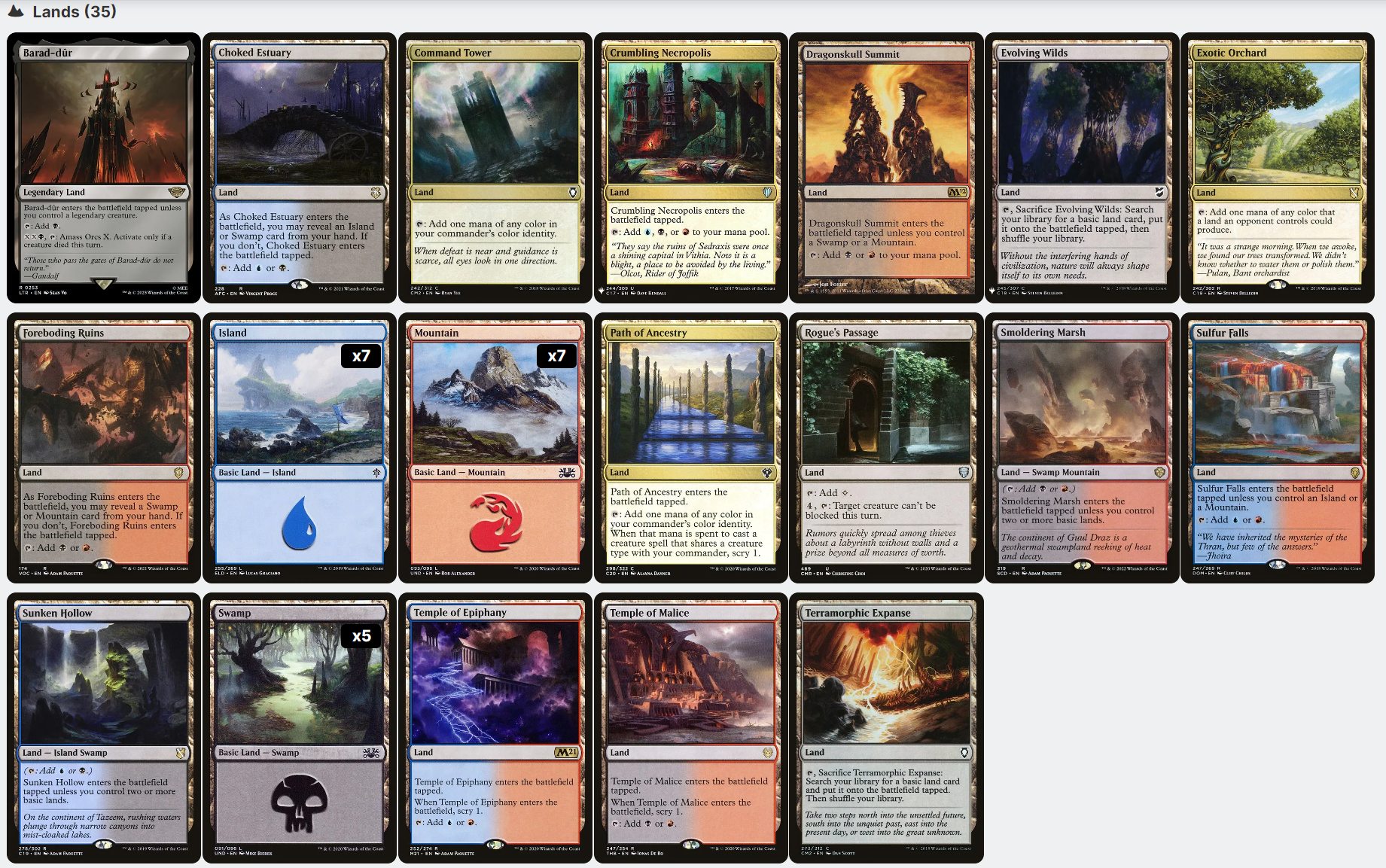 Saruman, the White Hand LotR AMASS ORCS Spells Magic MTG Custom Comman CommanderComplete Saruman, the White Hand LotR AMASS ORCS Spells Magic MTG Custom Comman CommanderComplete