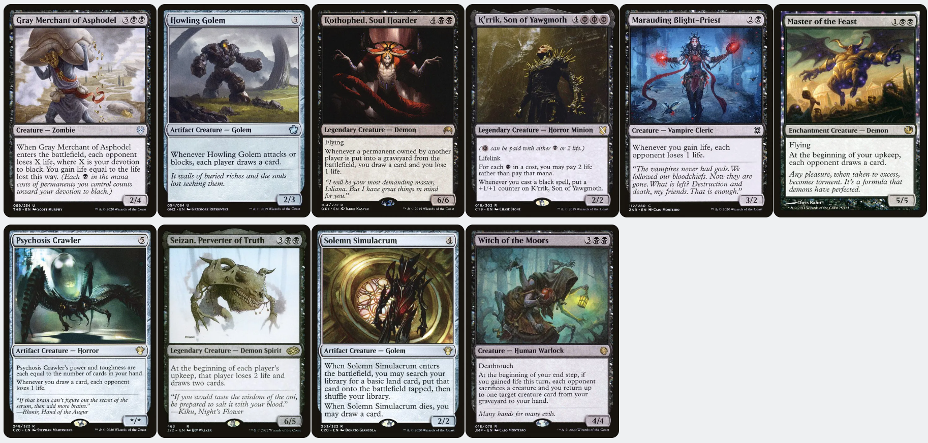 Sheoldred, the Apocalypse Forced Card Draw Life Drain Magic MTG Comman CommanderComplete Sheoldred, the Apocalypse Forced Card Draw Life Drain Magic MTG Comman CommanderComplete