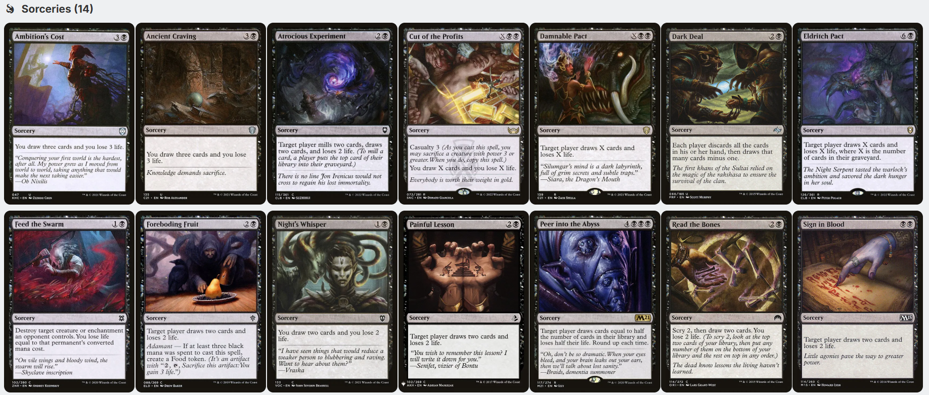 Sheoldred, the Apocalypse Forced Card Draw Life Drain Magic MTG Commander Deck Sheoldred, the Apocalypse Forced Card Draw Life Drain Magic MTG Commander Deck