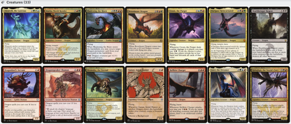 The Ur-Dragon ULTIMATE Dragon Tribal Five-Color Magic MTG Commander Deck