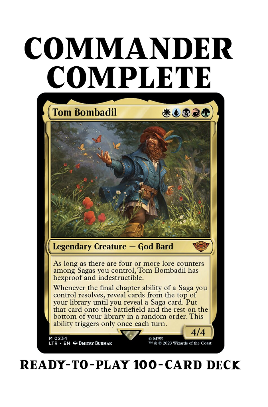 CommanderComplete Magic: the Gathering MTG Ready-to-Play Decks