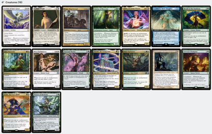 Tom Bombadil LotR SAGA ENCHANTRESS Five-Color Magic MTG Custom Commander Deck
