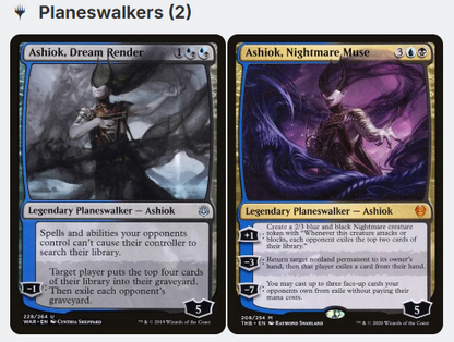 Umbris, Fear Manifest Mill Exile Nightmare Horror Tribal Magic MTG Com – CommanderComplete