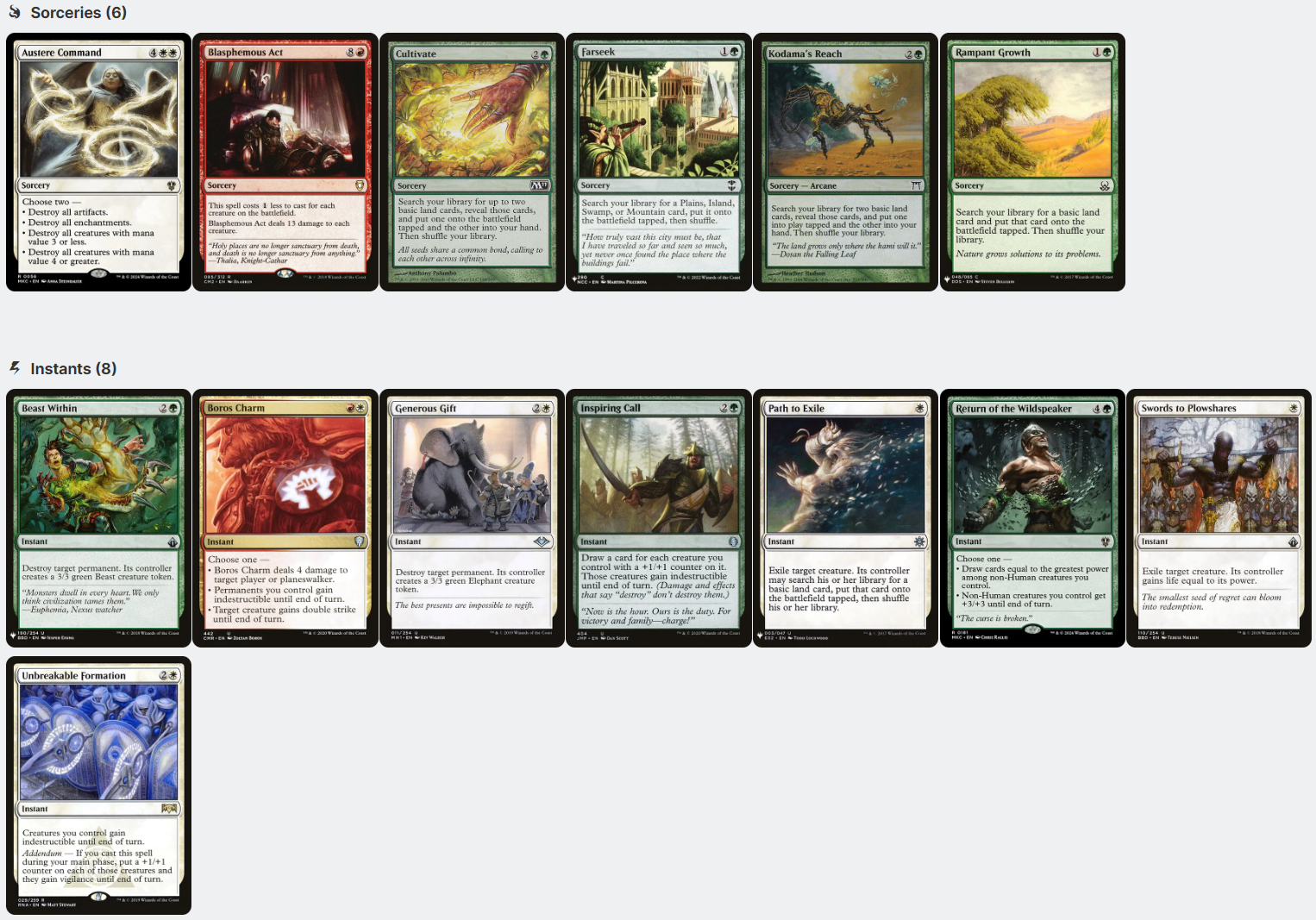 Voja, Jaws of the Conclave ELVES AND WOLVES Magic MTG Custom Commander Deck Voja, Jaws of the Conclave ELVES AND WOLVES Magic MTG Custom Commander Deck