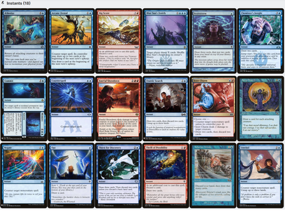 The Locust God CARD DRAW TOKENS IZZET Magic MTG Custom Commander Deck – CommanderComplete