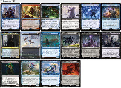 nazgul commander deck mtg Lord of the Nazgul LotR INSTANTS and SORCERIES Magic MTG Custom Comman – CommanderComplete