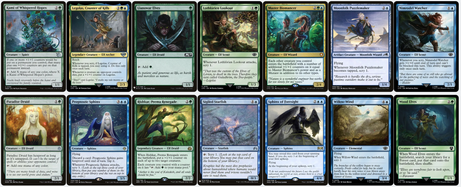 Elrond, Master of Healing LotR SCRYING and +1/+1 Magic MTG Custom Comm CommanderComplete Elrond, Master of Healing LotR SCRYING and +1/+1 Magic MTG Custom Comm CommanderComplete