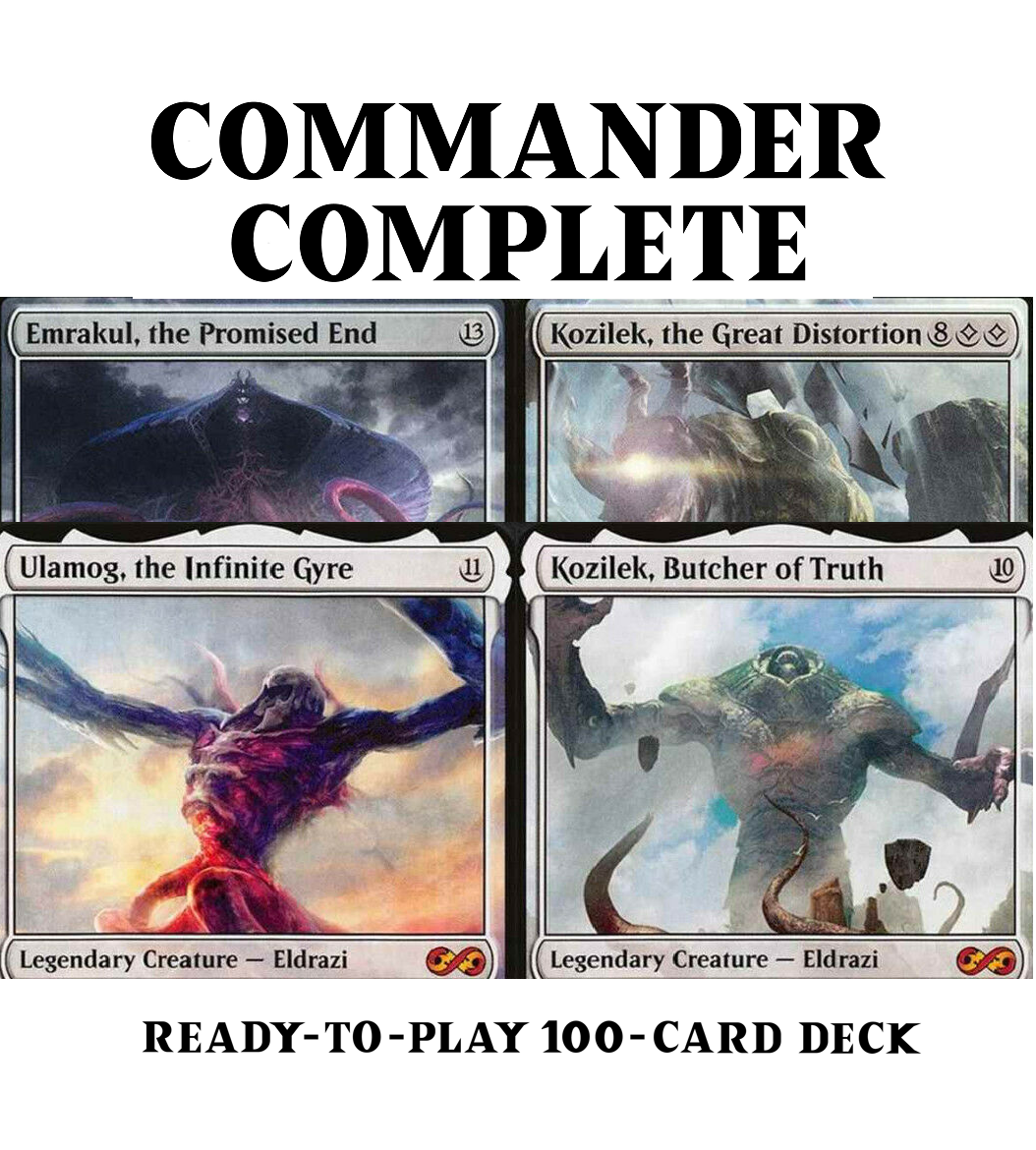Eldrazi ULTIMATE Colorless Tribal Four Legendary Commanders Emrakul Ko – CommanderComplete