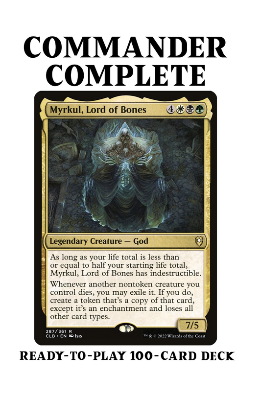 Myrkul, Lord of Bones Enchantress Creature Sacrifice Magic MTG Commander Deck