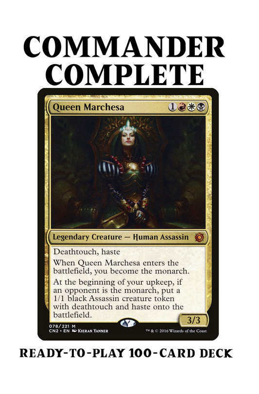 Queen Marchesa Protect the Monarch Mardu Control Magic MTG Commander Deck