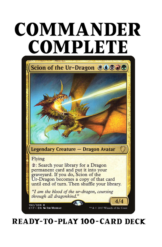 Scion of the Ur-Dragon Dragon Tribal Magic MTG Commander Deck