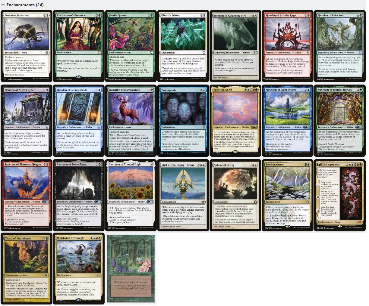 Go-Shintai of Life's Origin Shrine Enchantress Kamigawa Magic MTG Comm CommanderComplete Go-Shintai of Life's Origin Shrine Enchantress Kamigawa Magic MTG Comm CommanderComplete