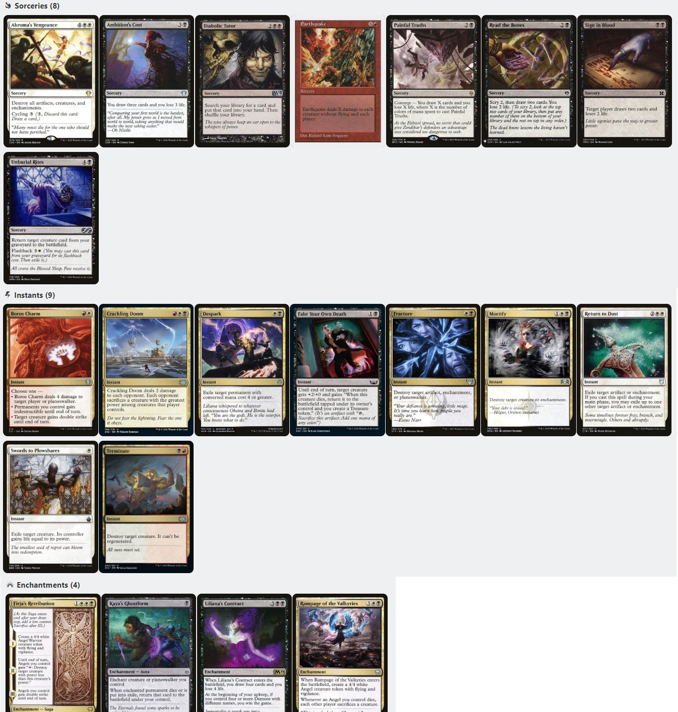 Kaalia of the Vast Angels Demons Dragons Magic MTG Commander Deck Kaalia of the Vast Angels Demons Dragons Magic MTG Commander Deck