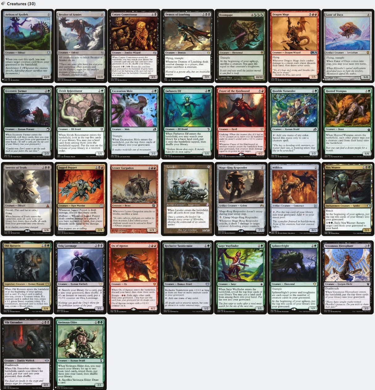 The Beamtown Bullies Reanimation Goaded Gift Magic MTG Commander Deck CommanderComplete The Beamtown Bullies Reanimation Goaded Gift Magic MTG Commander Deck CommanderComplete