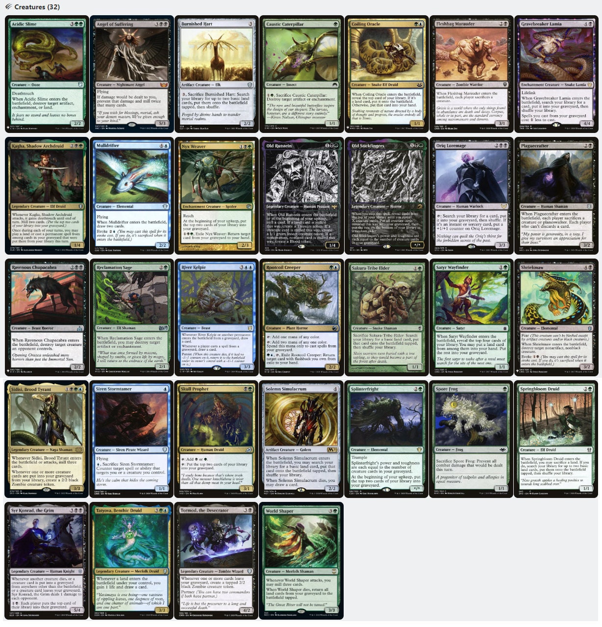 Muldrotha, the Gravetide Graveyard Recursion Sultai Magic MTG Commander Deck Muldrotha, the Gravetide Graveyard Recursion Sultai Magic MTG Commander Deck