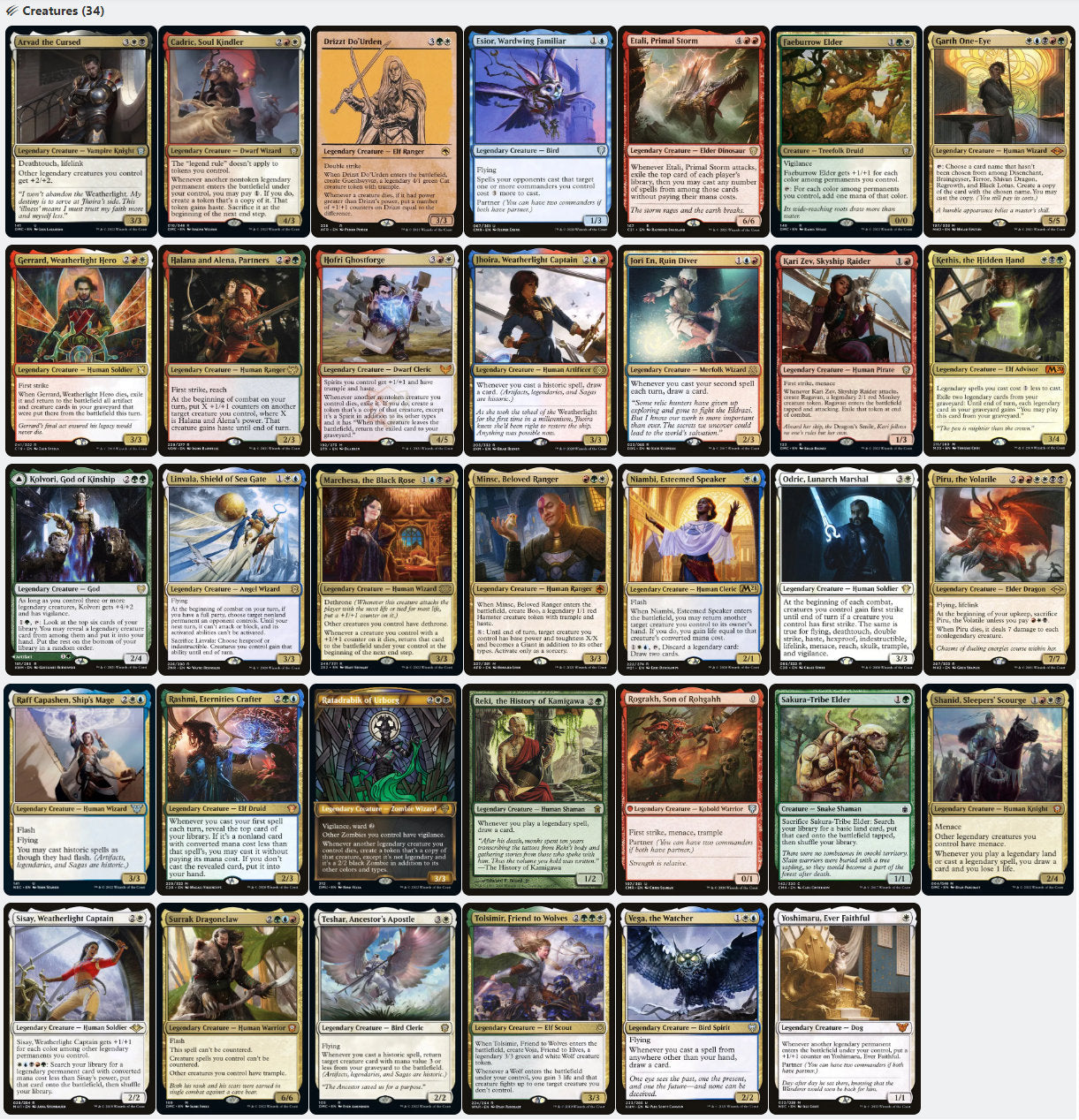 Jodah, the Unifier Legendary Creatures Magic MTG Commander Deck Jodah, the Unifier Legendary Creatures Magic MTG Commander Deck