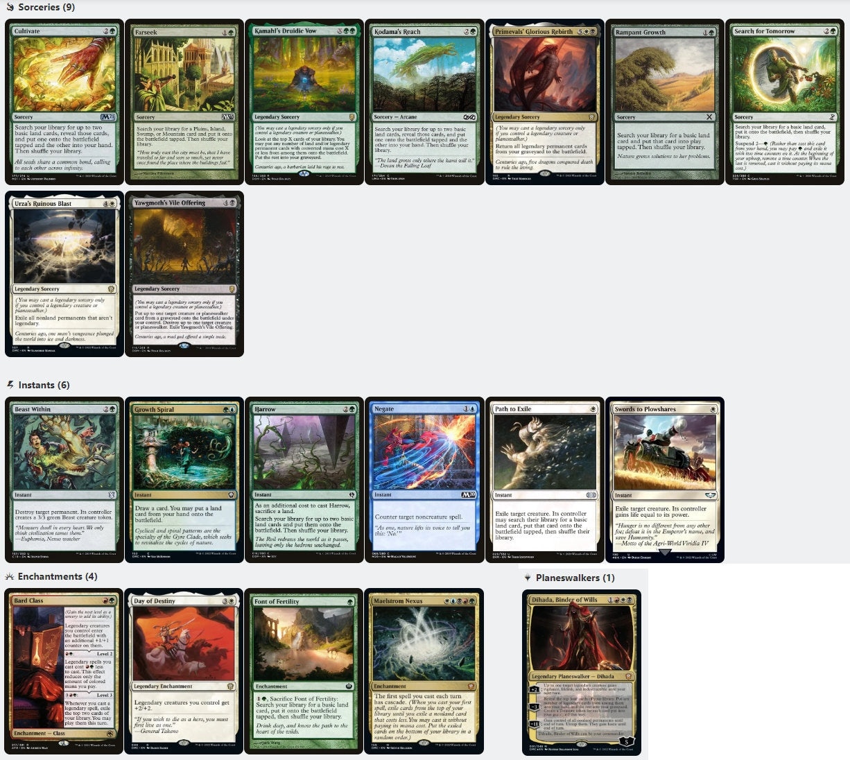 Jodah, the Unifier Legendary Creatures Magic MTG Commander Deck – CommanderComplete