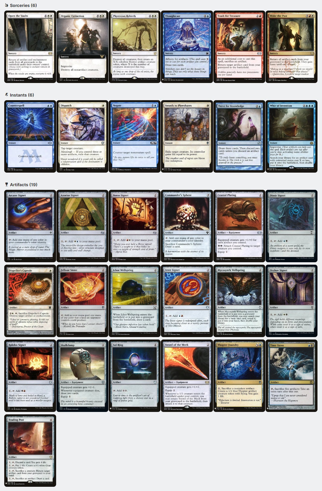 Breya, Etherium Shaper Artifact Metalcraft Affinity Magic MTG Commander Deck Breya, Etherium Shaper Artifact Metalcraft Affinity Magic MTG Commander Deck