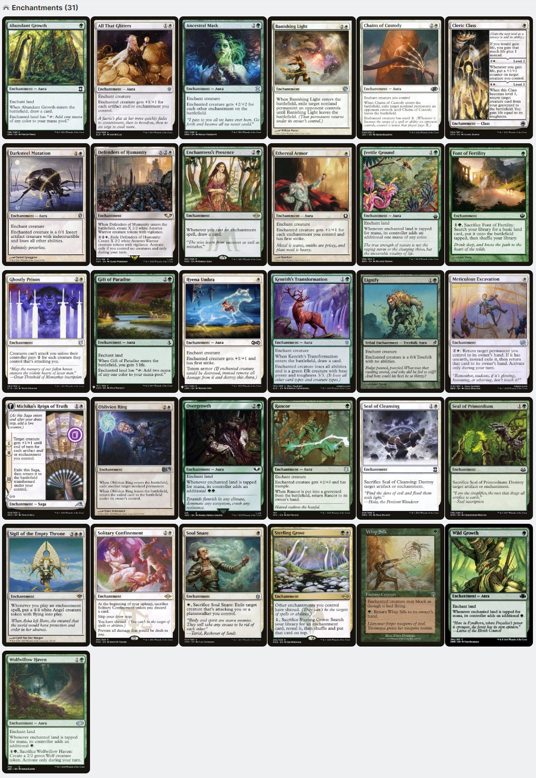 enchantress deck mtg commander Sythis, the Hidden Hand Enchantress Magic MTG Commander Deck