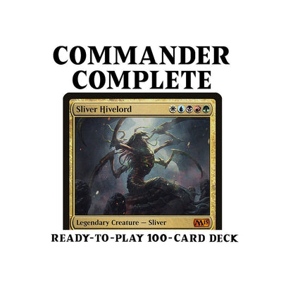 Sliver Hivelord Sliver Tribal Magic MTG EDH Commander Deck CommanderComplete Sliver Hivelord Sliver Tribal Magic MTG EDH Commander Deck CommanderComplete