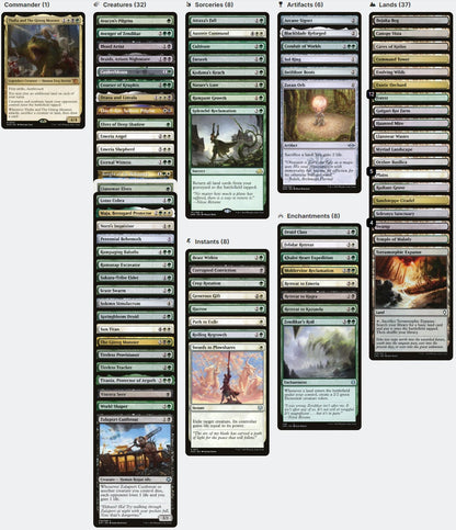 Thalia and The Gitrog Monster LANDFALL + SACRIFICE Magic MTG Commander Deck Thalia and The Gitrog Monster LANDFALL + SACRIFICE Magic MTG Commander Deck