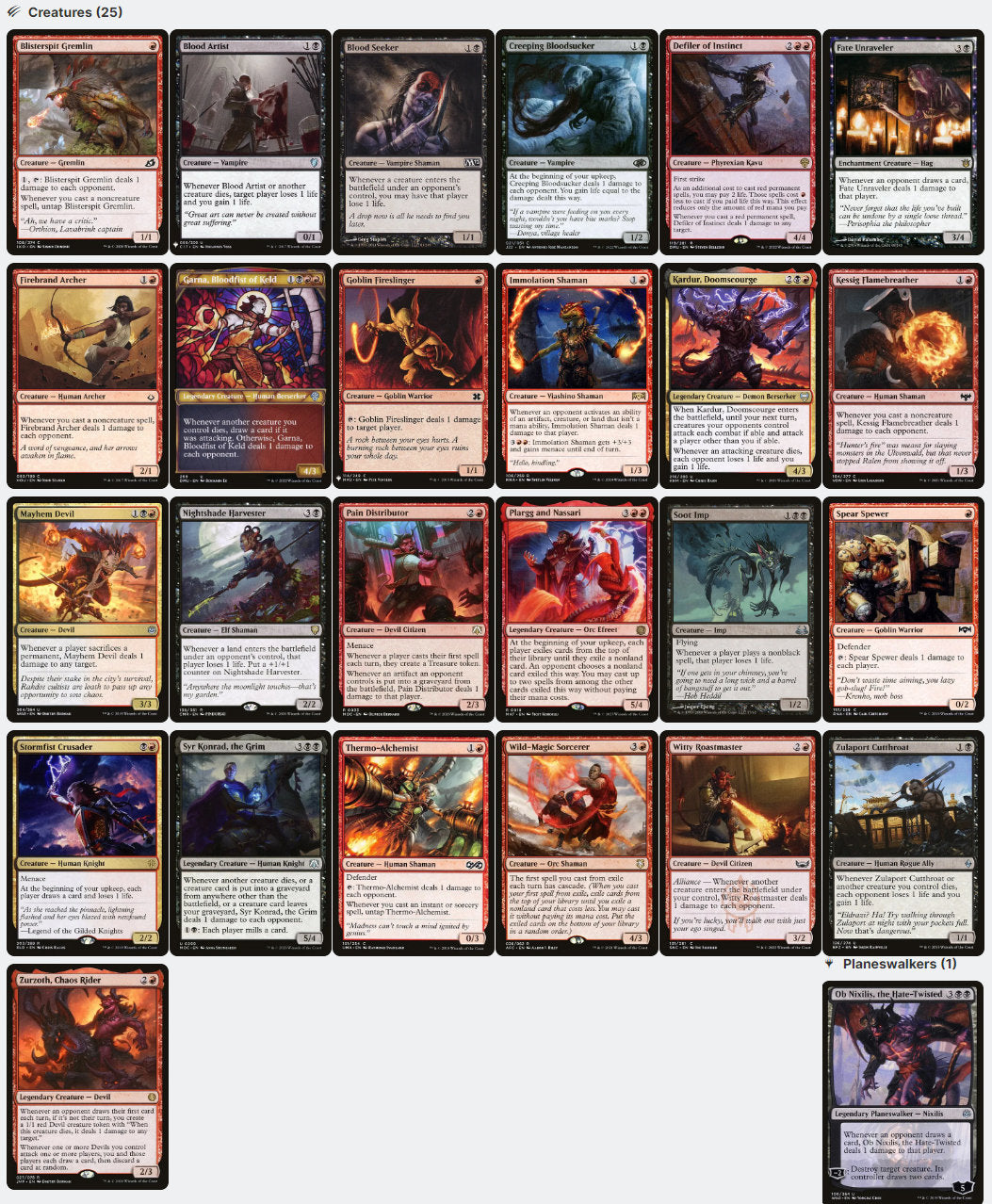 Ob Nixilis, Captive Kingpin Death by a Thousand Pings Magic MTG Commander Deck Ob Nixilis, Captive Kingpin Death by a Thousand Pings Magic MTG Commander Deck