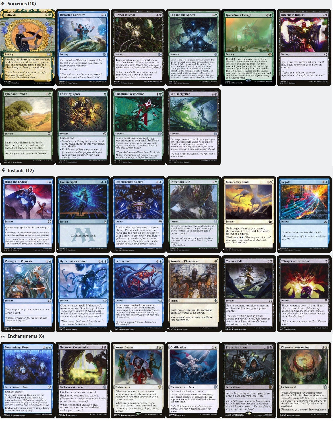 mtg infect commander deck list The Best Infect Commanders In MTG