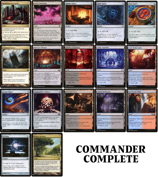 Deck Building Starter Kits CommanderComplete Deck Building Starter Kits CommanderComplete