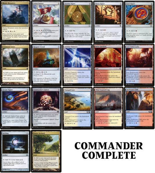 building commander decks mtg Magic: The Gathering | Marvel Super Heroes Deck Bundle Commander Build Guide - Three