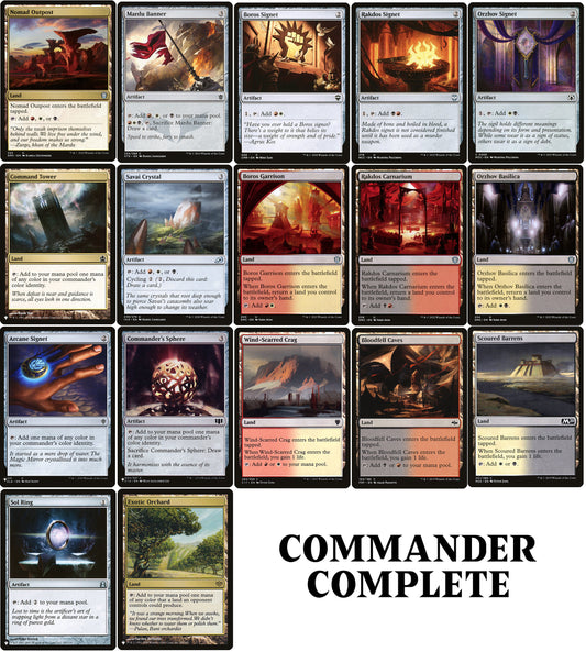 Deck Building Starter Kits CommanderComplete Deck Building Starter Kits CommanderComplete